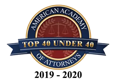 American Academy of Attorneys Top 40 Under 40
