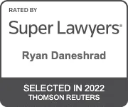 Super Lawyers 2022 Ryan Daneshrad