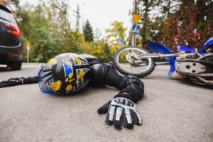 Who Is Responsible In A No-Contact Motorcycle Accident