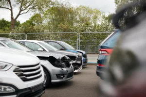 Who Is at Fault in a Parking Lot Accident in California?